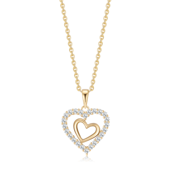 Sølvforgyldt halskæde, fra Støvring Design