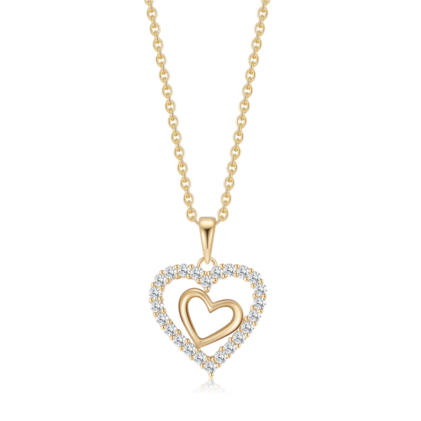 Sølvforgyldt halskæde, fra Støvring Design