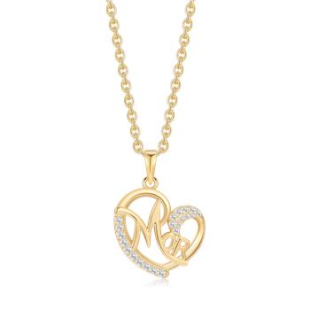 Sølvforgyldt halskæde, fra Støvring Design