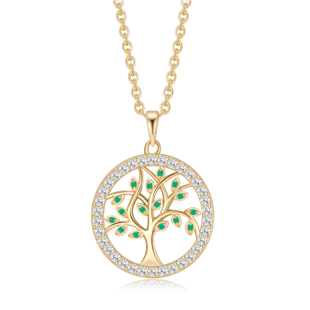 Sølvforgyldt halskæde, fra Støvring Design