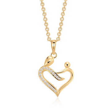 Sølvforgyldt halskæde, fra Støvring Design