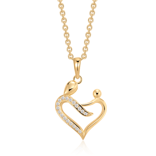 Sølvforgyldt halskæde, fra Støvring Design