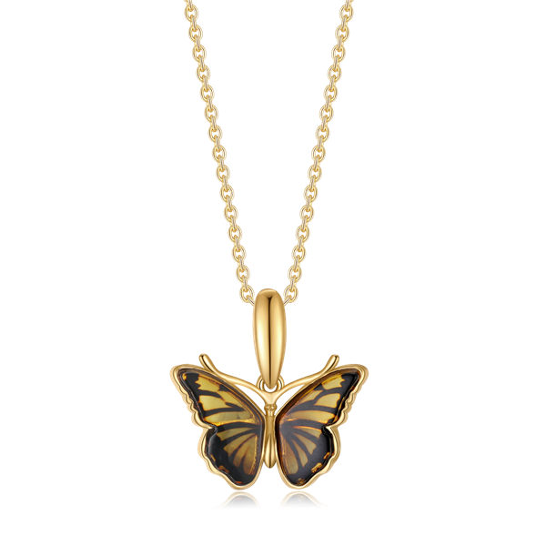 Sølvforgyldt halskæde, fra Støvring Design