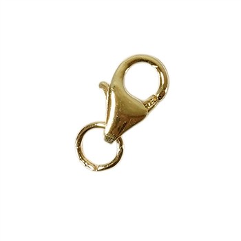 9kt karabainlås 7,1x4mm 9 karat, fra San - Links of Joy