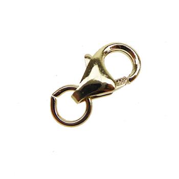 14kt karabinlås 7,1x4mm 14 karat, fra San - Links of Joy