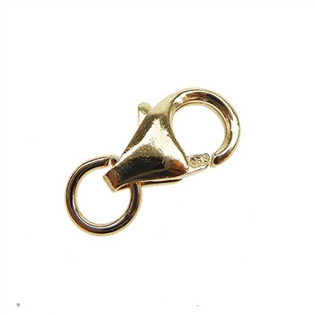 18kt karabinlås 7,1x4mm 18 karat, fra San - Links of Joy