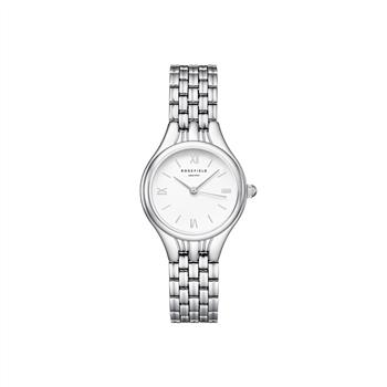 Rosefield Muse dameklokke i stål 34 mm