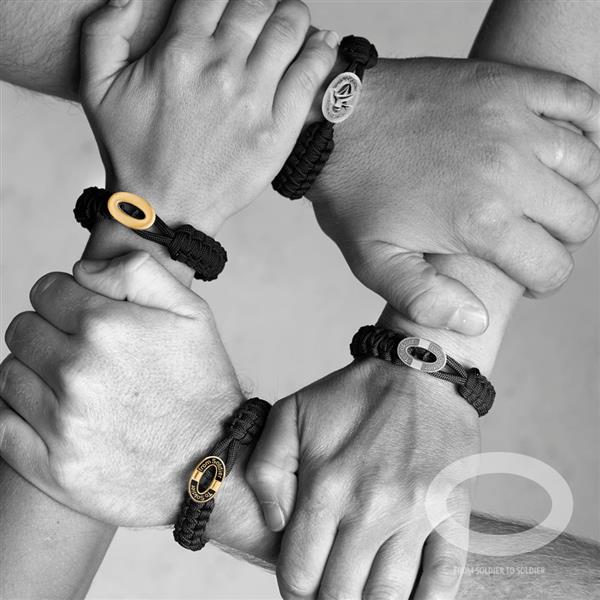 FSTS grønt armbånd m forg lås 08, fra Aagaard