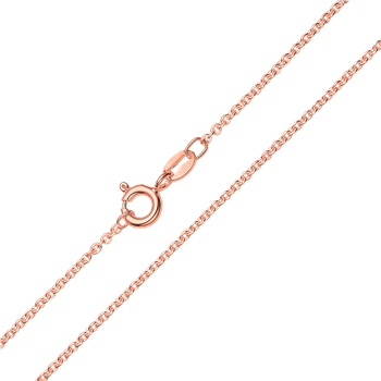 Rosa forgyldt halskæde, fra Støvring Design