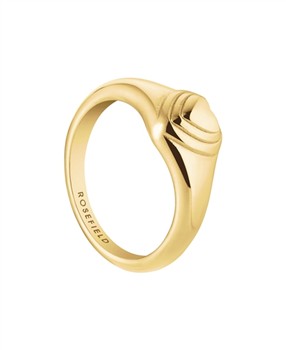 Rosefield Puffy Heart Ring JRPH56G-J991, fra Rosefield