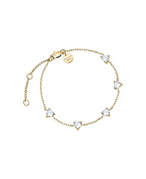 Rosefield Row of Hearts Bracelet JBRHG-J1013, fra Rosefield