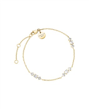 Rosefield Triple Crystal Bracelet JBTCG-J1020, fra Rosefield