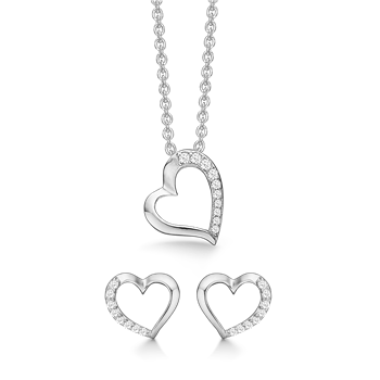 Sølv smykkesæt, fra Støvring Design