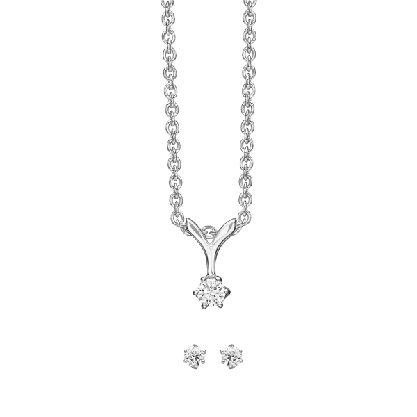 Sølv smykkesæt, fra Støvring Design