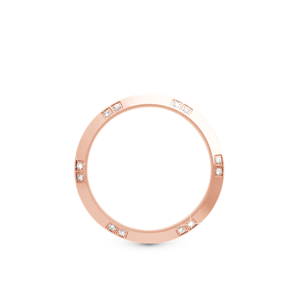 Topring 12 Hvide Safirer, fra Christina Jewelry & Watches