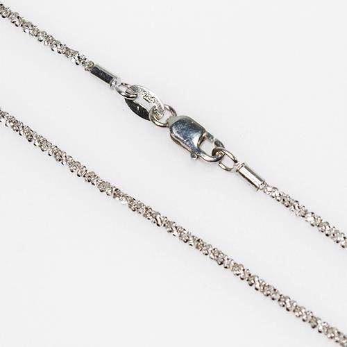 San - Link of joy Diamond Cut sølv Halskjede blank, modell DIA -1505