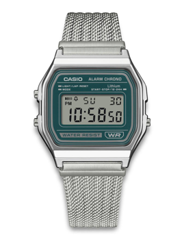 Model A158WEM-3EF, autoriseret forhandler Klokkerogsmykker.shop - Norsk