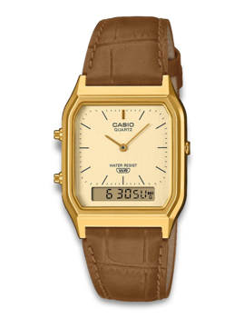 Model AQ-230EGL-9AEF, autoriseret forhandler Klokkerogsmykker.shop - Norsk