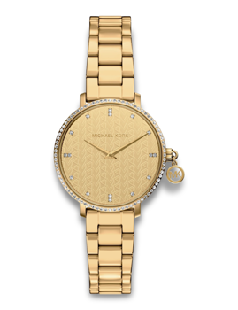 Michael Kors MK7572 Dameklokke i gullfarget stål