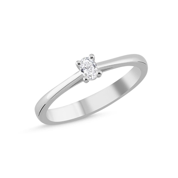 Nuran Ringe , med totalt 0,13 ct Wesselton SI