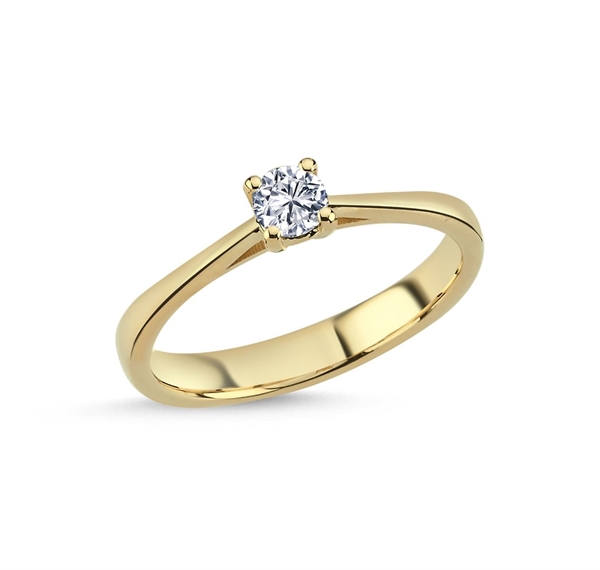 Nuran Ringe , med totalt 0,23 ct Wesselton SI