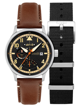 Model AV-4101-0B, autoriseret forhandler Klokkerogsmykker.shop - Norsk