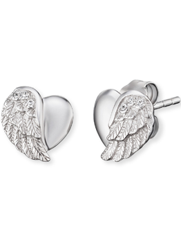 Model ERE-LILHEARTWING-ST, autoriseret forhandler Klokkerogsmykker.shop - Norsk