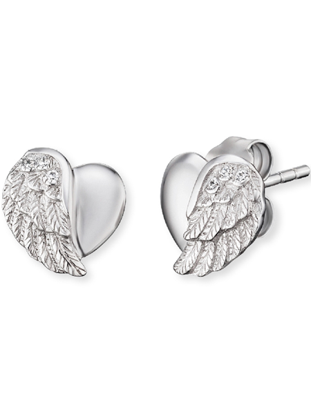 Model ERE-LILHEARTWING-ST, autoriseret forhandler Klokkerogsmykker.shop - Norsk