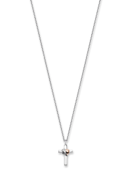 Model ERN-CROSSHEART-BIR, autoriseret forhandler Klokkerogsmykker.shop - Norsk