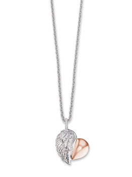 Model ERN-LILHEARTWING-BI, autoriseret forhandler Klokkerogsmykker.shop - Norsk