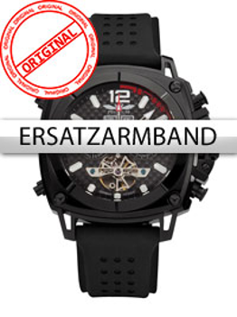 Model P-1001-Ersatzband-PU, autoriseret forhandler Klokkerogsmykker.shop - Norsk